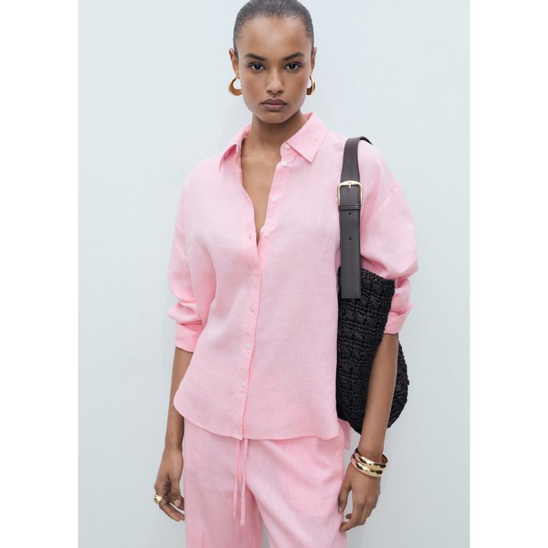 MANGO - Blusa Casual Mujer Mango