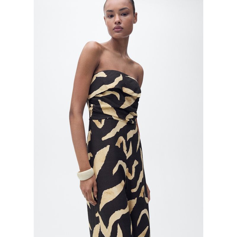 MANGO - Enterizo Casual Mujer Mango