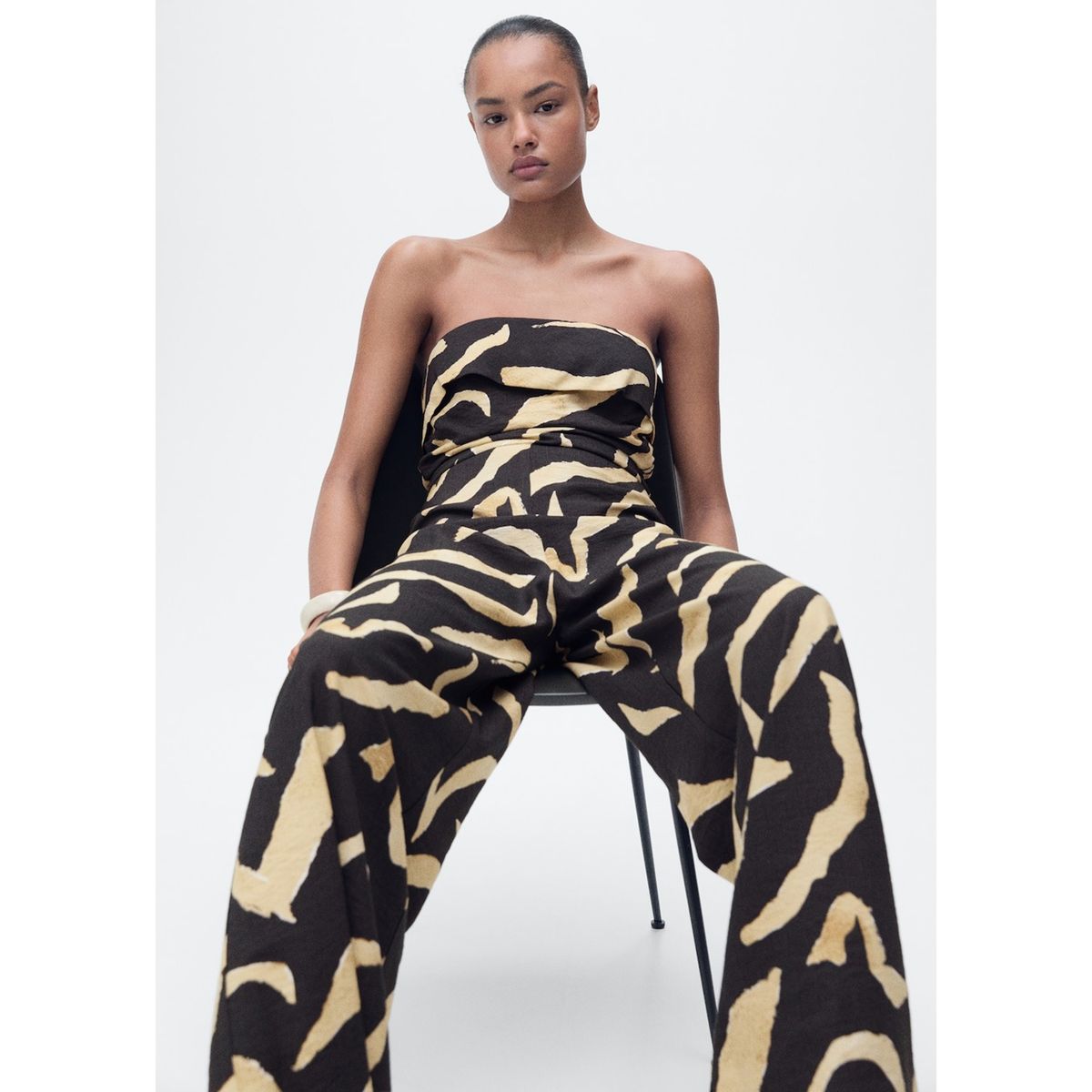 MANGO - Enterizo Casual Mujer Mango