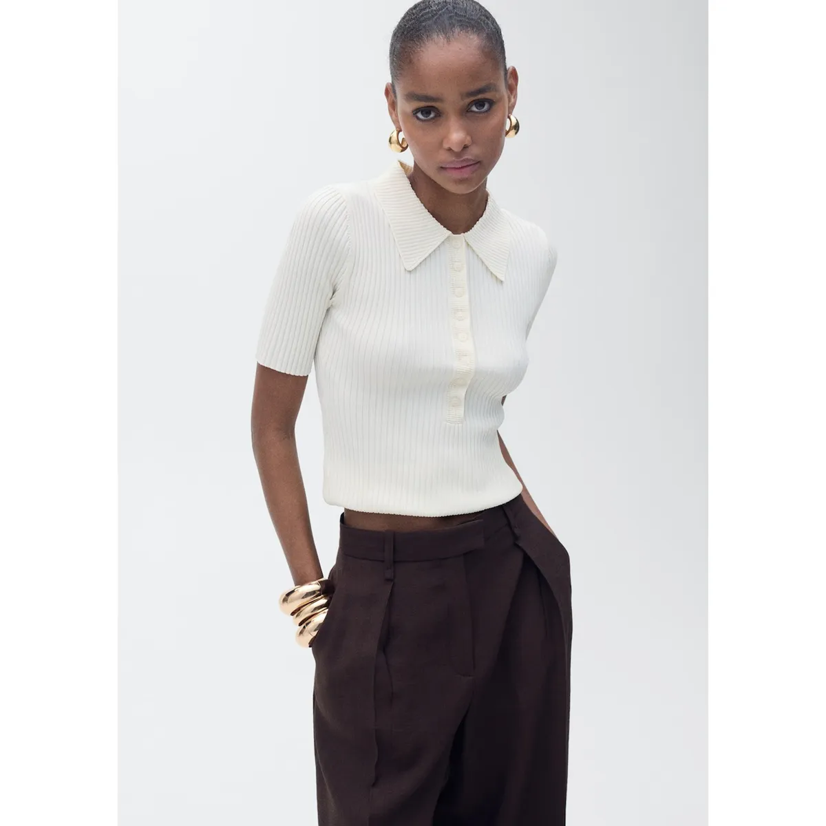 MANGO - Jersey Casual Mujer Mango