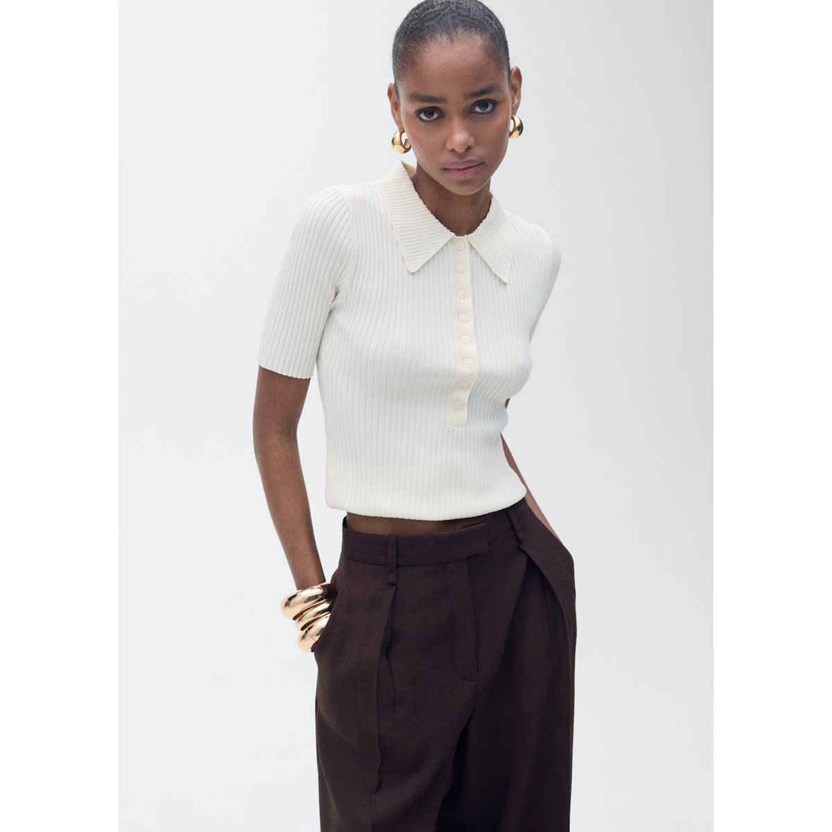 MANGO - Jersey Casual Mujer Mango