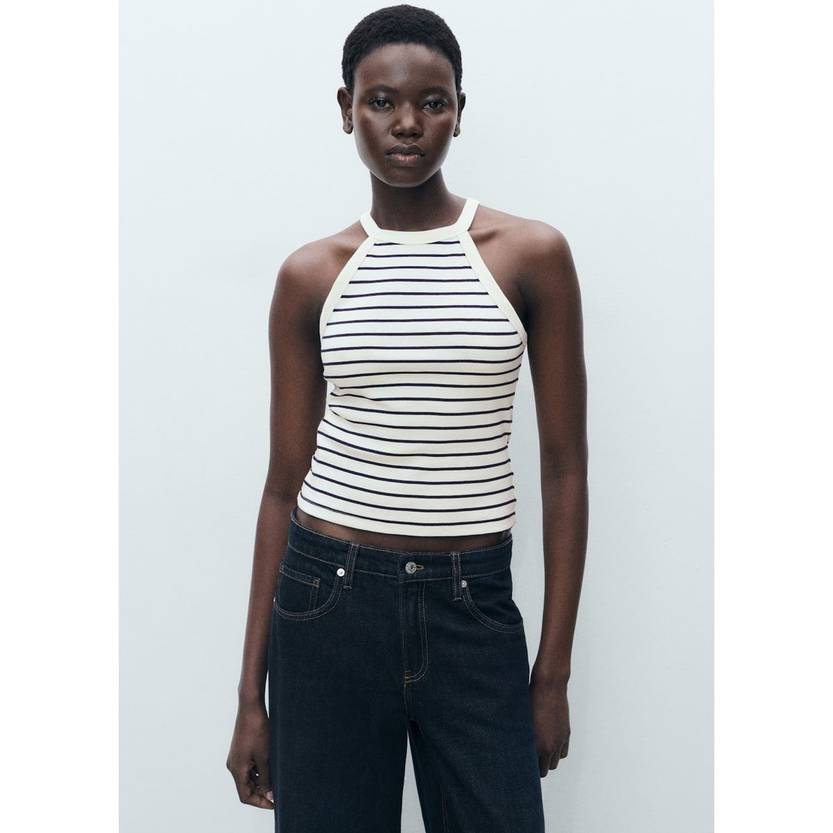 MANGO - Top Casual Mujer Mango