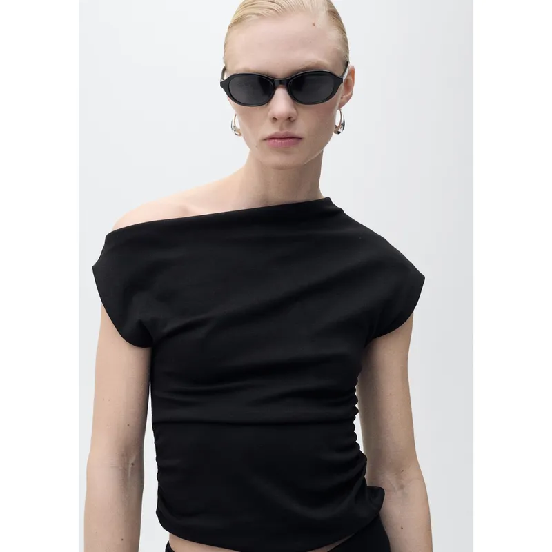 MANGO - Top Casual Mujer Mango