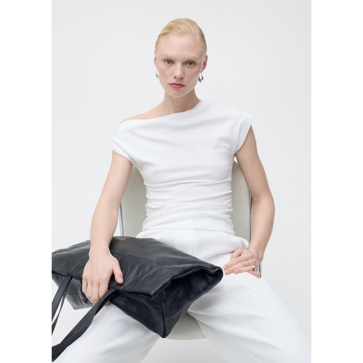 MANGO - Top Casual Mujer Mango