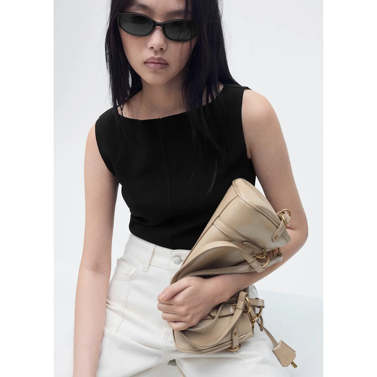 MANGO - Top Casual Mujer Mango