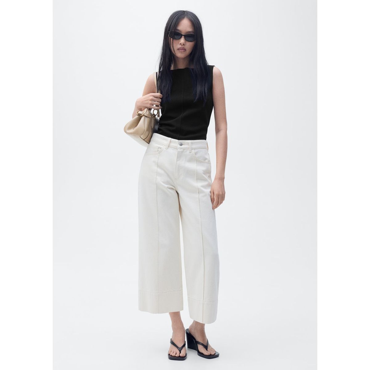 MANGO - Top Casual Mujer Mango