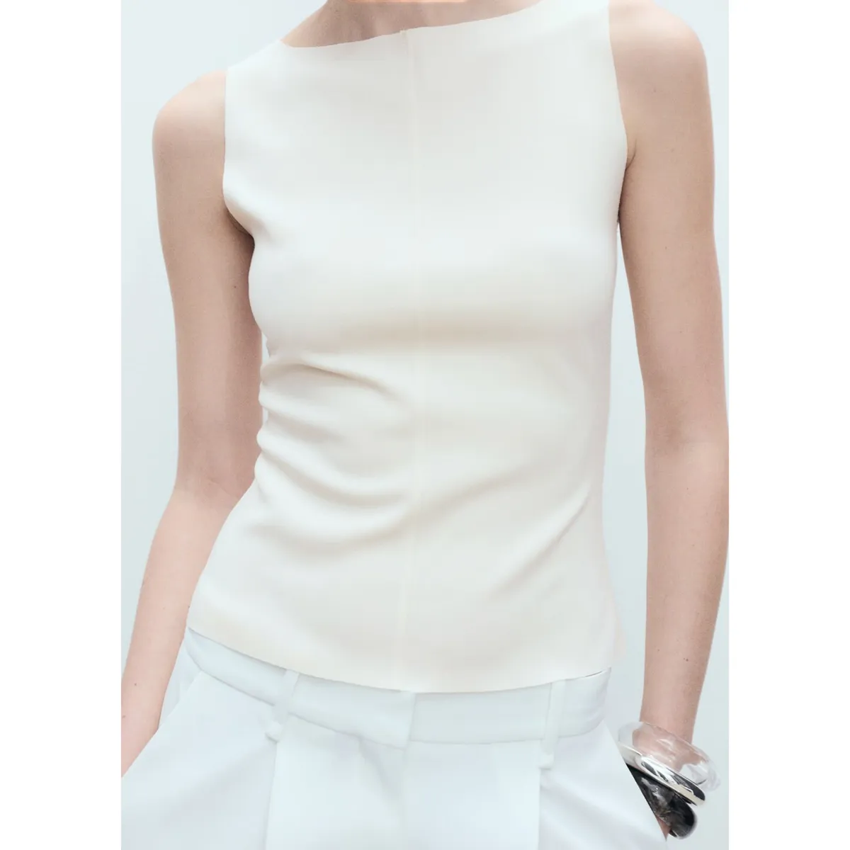 MANGO - Top Casual Mujer Mango