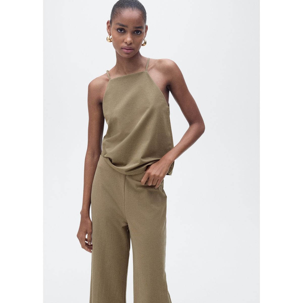 MANGO - Top Casual Mujer Mango