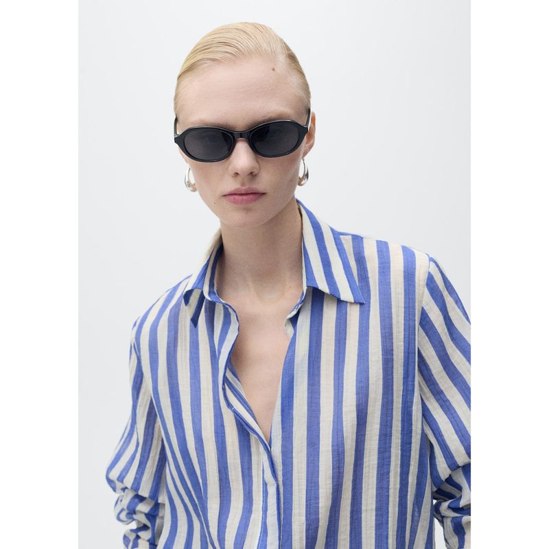 MANGO - Blusa Casual Mujer Mango