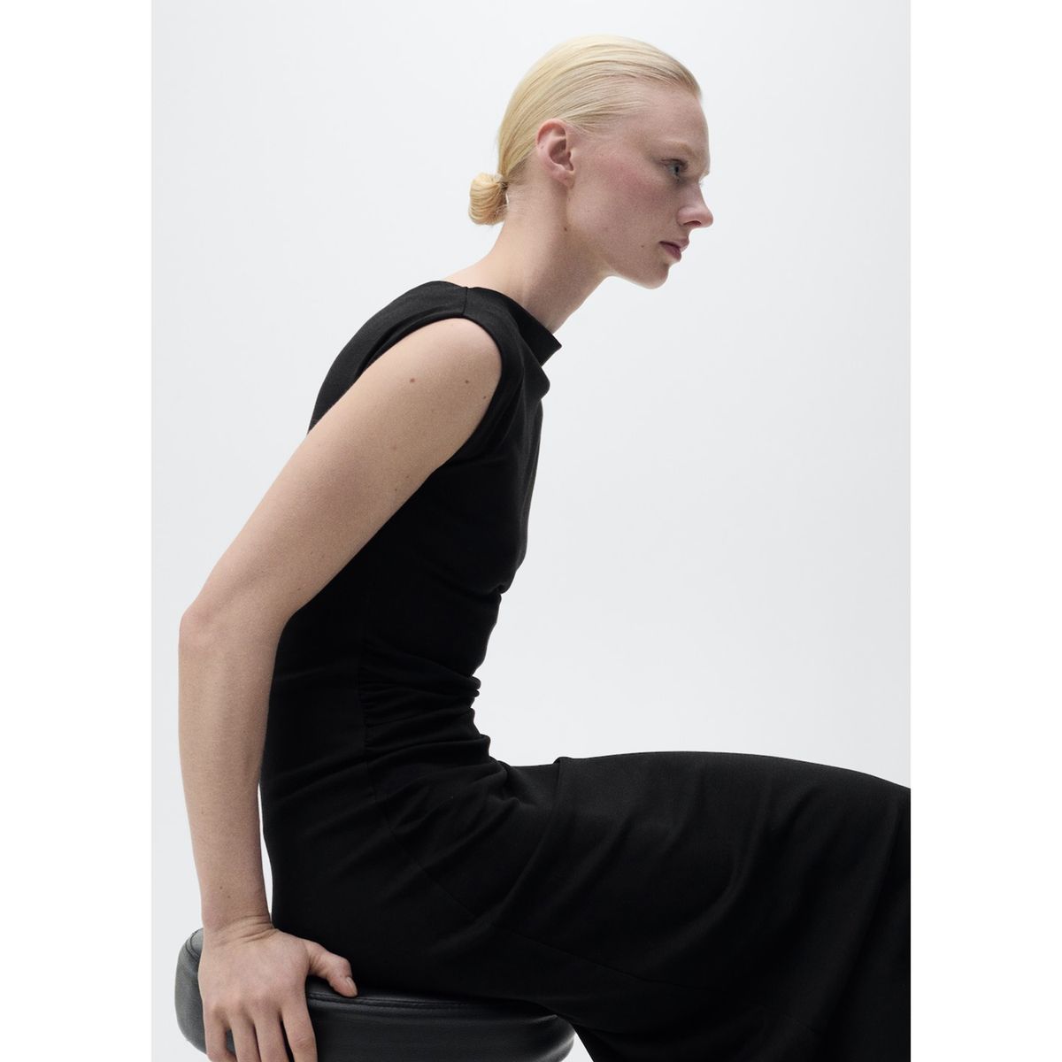 MANGO - Vestido Largo Casual Mujer Mango