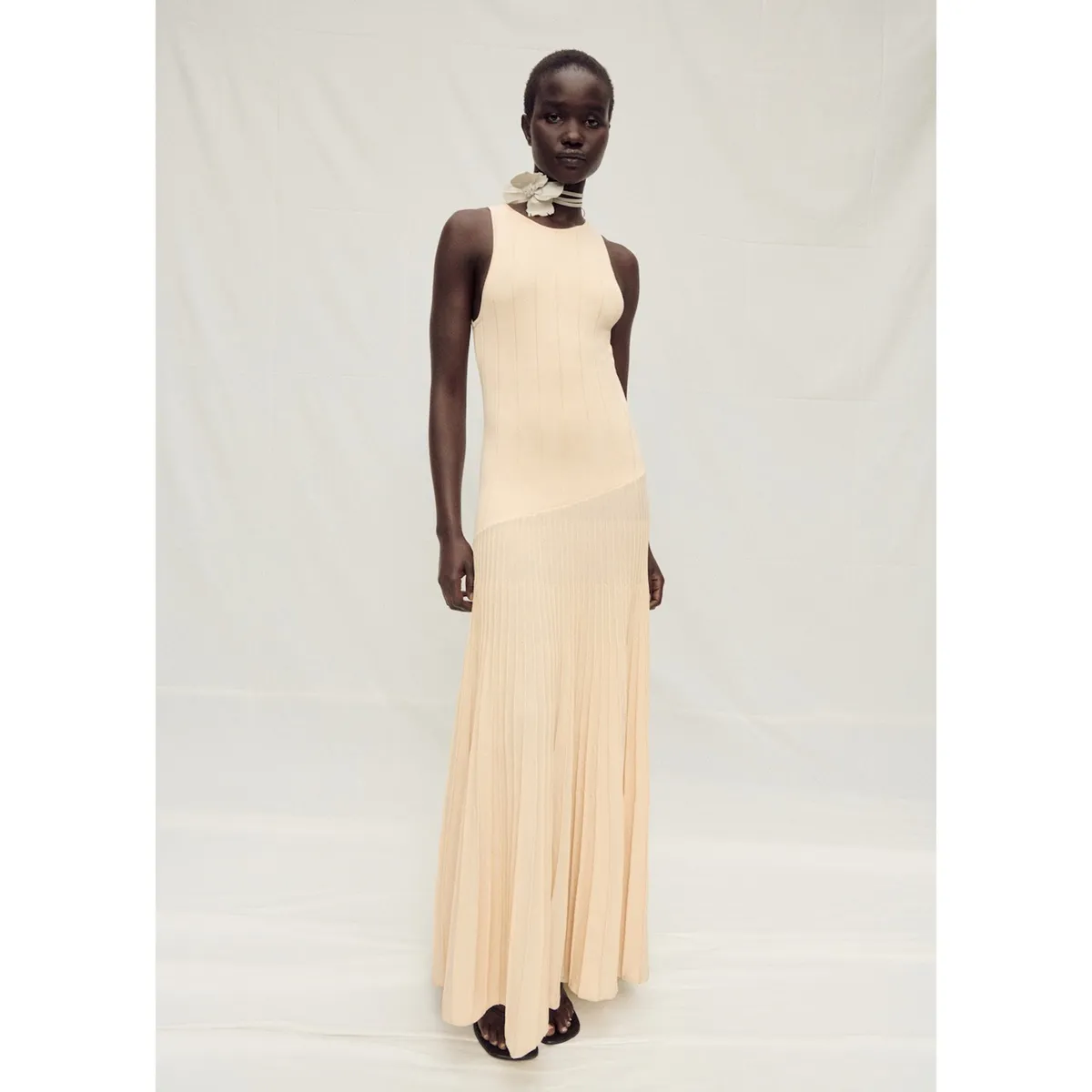 MANGO - Vestido Largo Mujer Mango