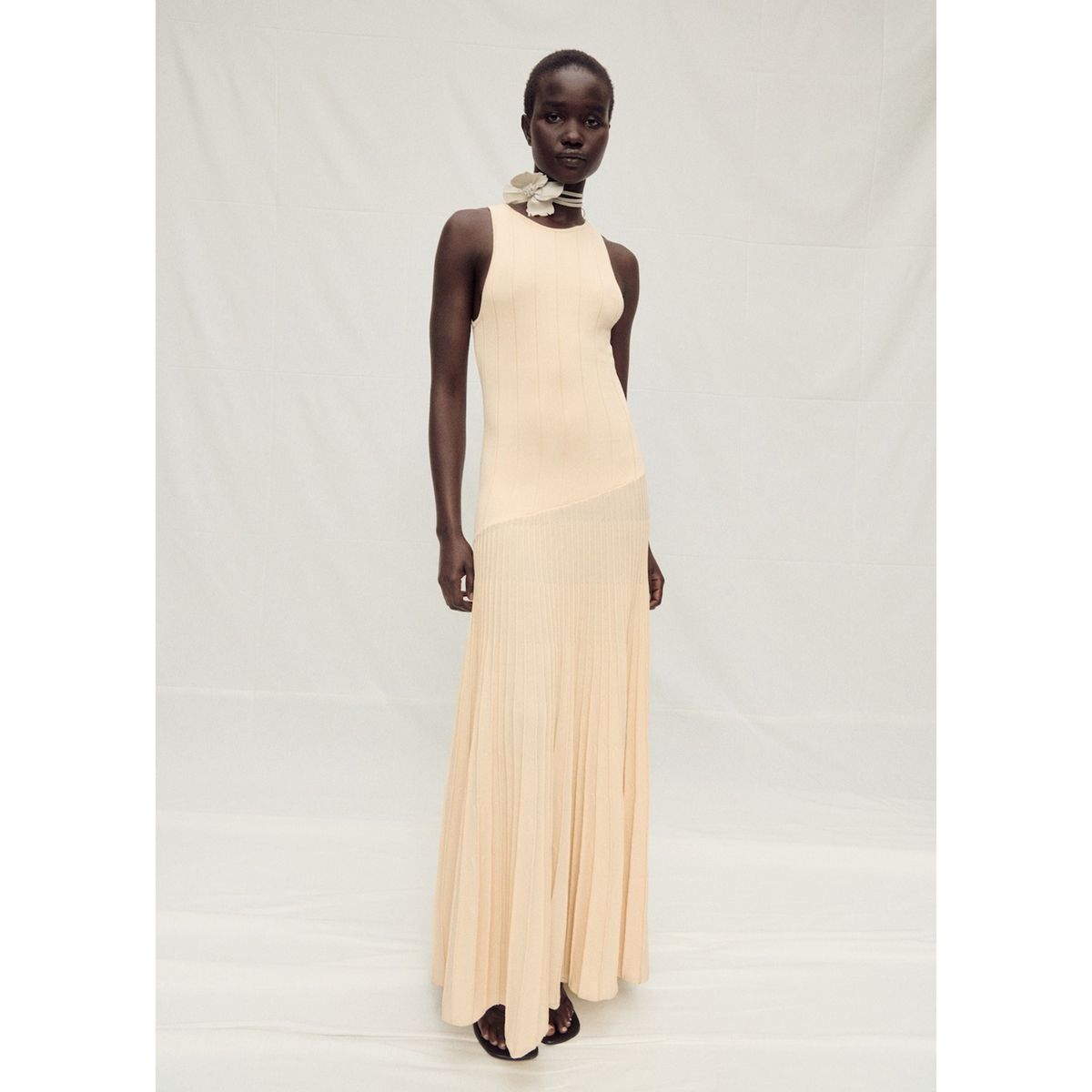 MANGO - Vestido Largo Mujer Mango