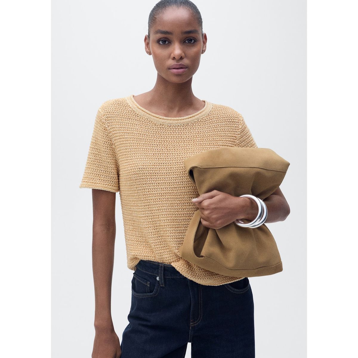 MANGO - Jersey Casual Mujer Mango