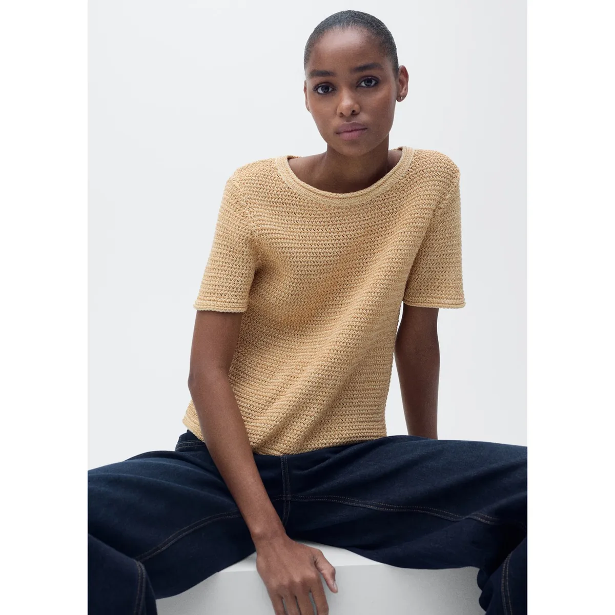 MANGO - Jersey Casual Mujer Mango