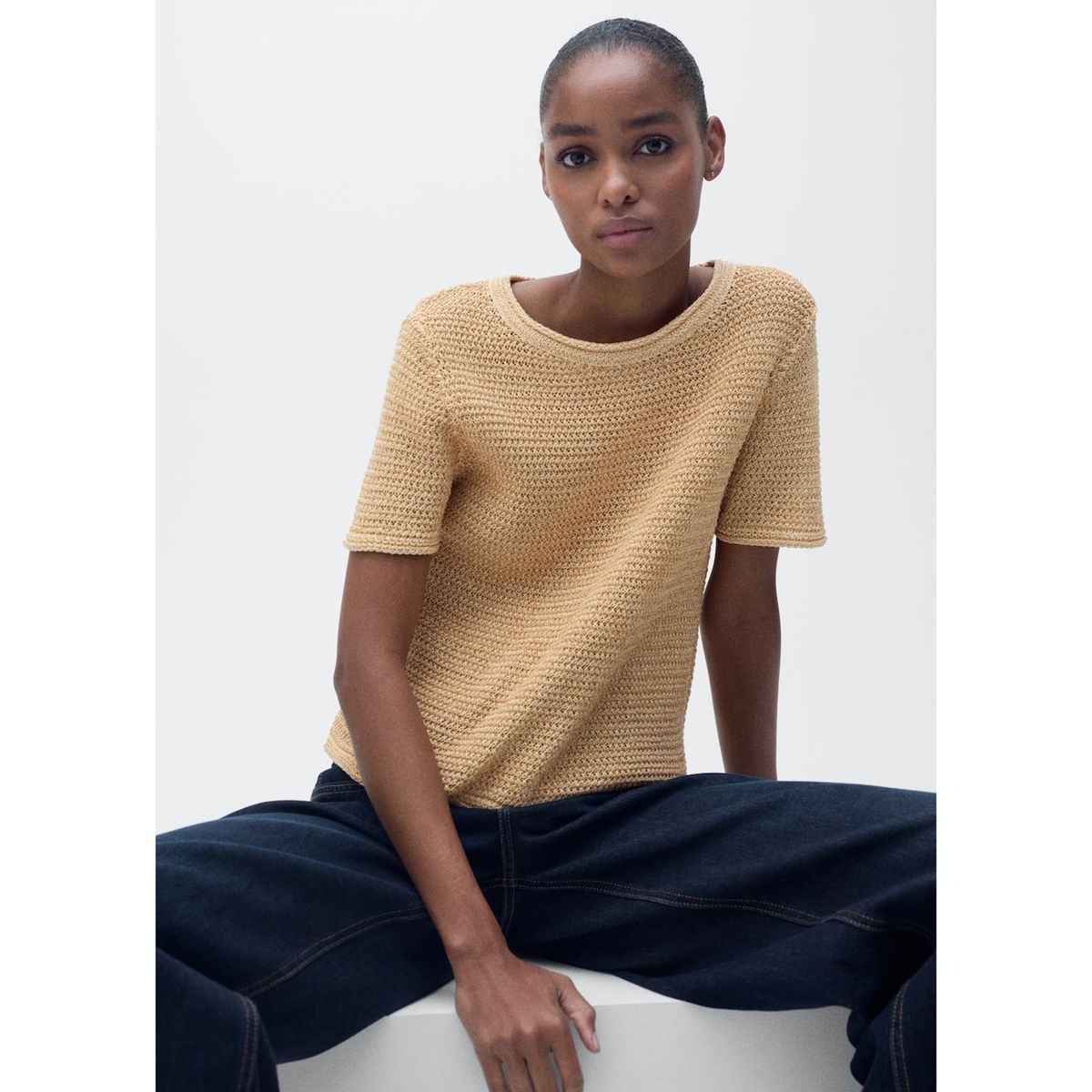 MANGO - Jersey Casual Mujer Mango