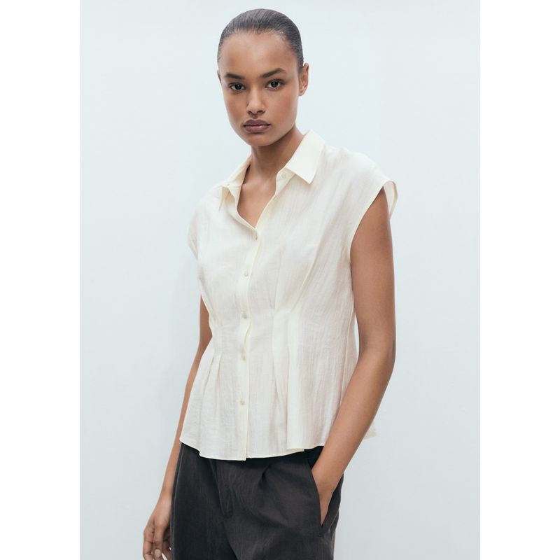 MANGO - Blusa Casual Mujer Mango