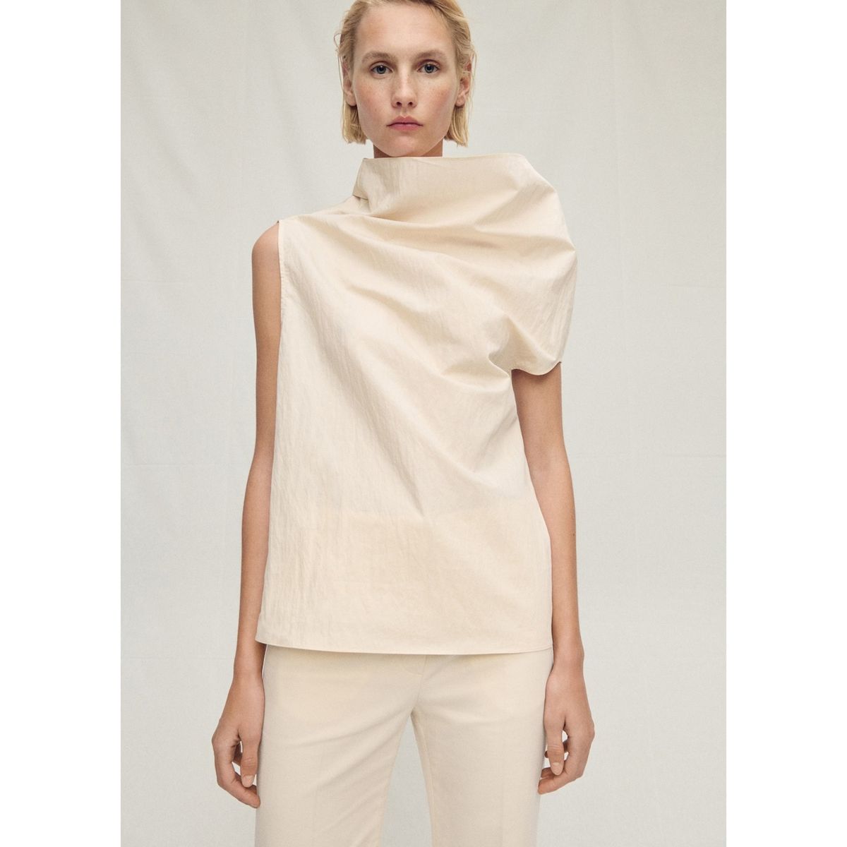 MANGO - Blusa Casual Mujer Mango