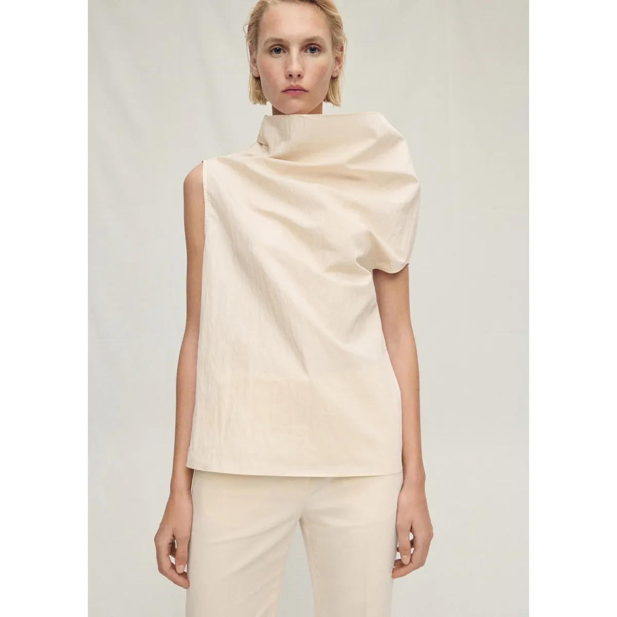 MANGO - Blusa Casual Mujer Mango