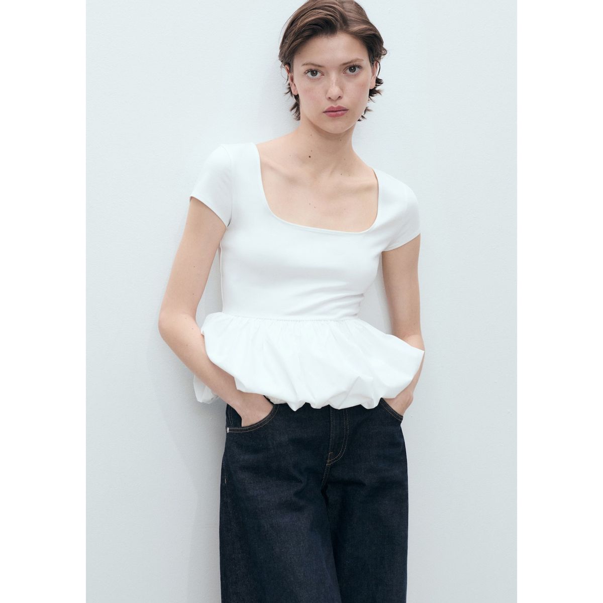 MANGO - Top Casual Mujer Mango