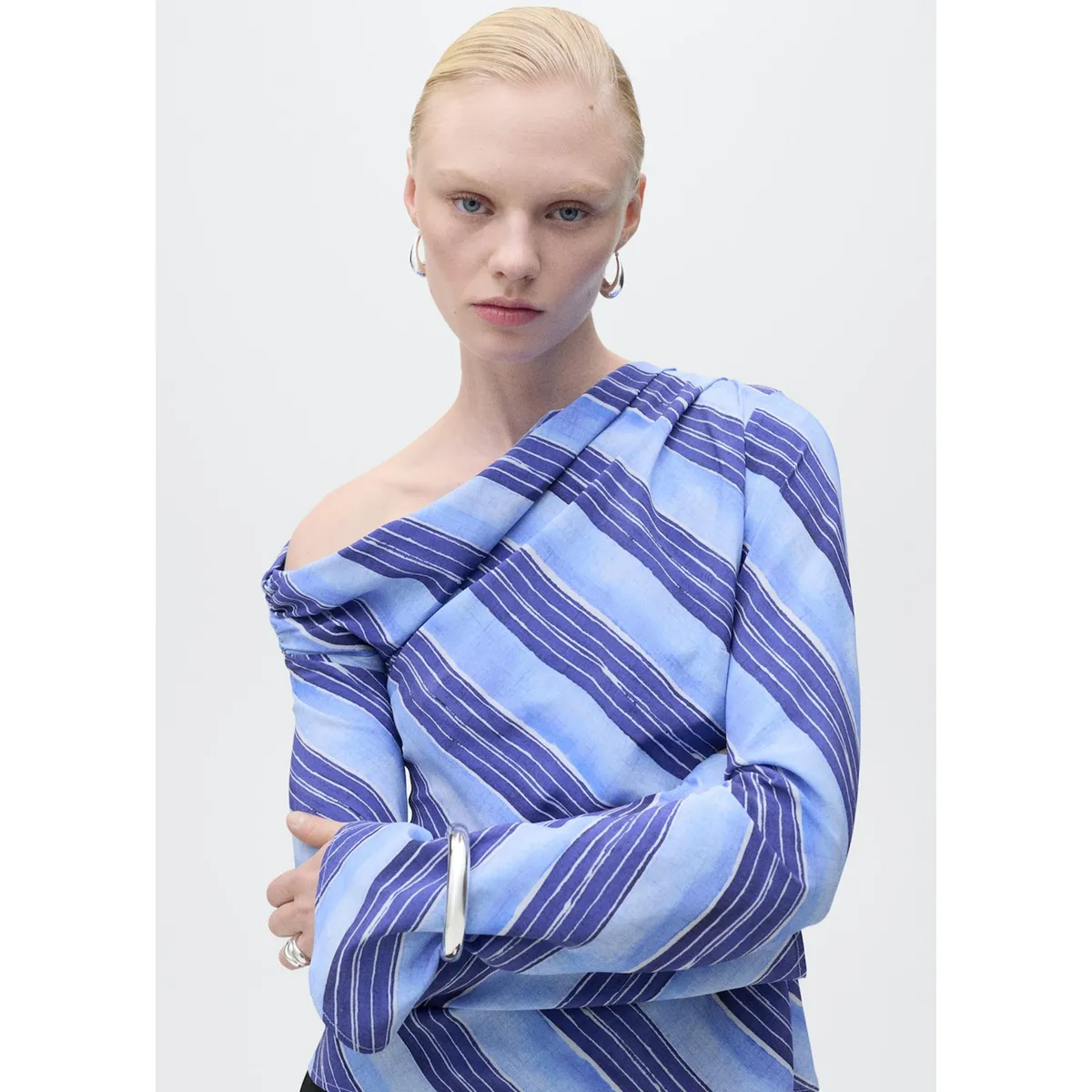 MANGO - Blusa Casual Mujer Mango