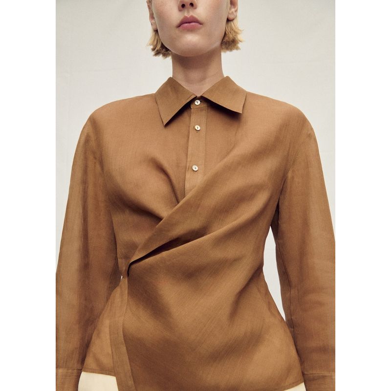 MANGO - Blusa Casual Mujer Mango