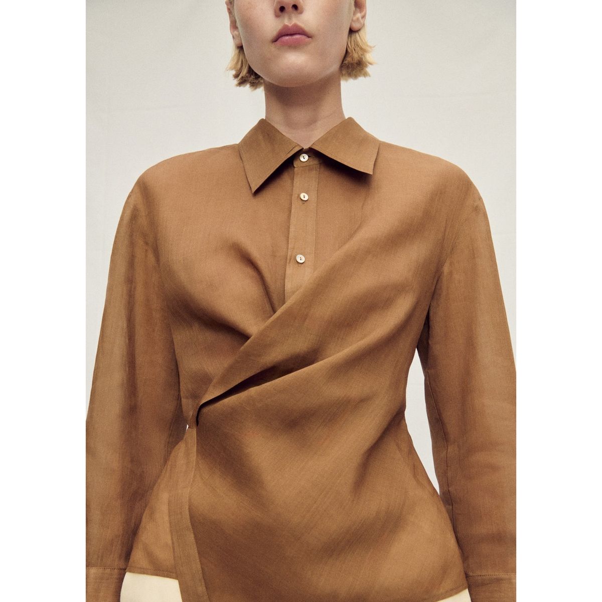 MANGO - Blusa Casual Mujer Mango