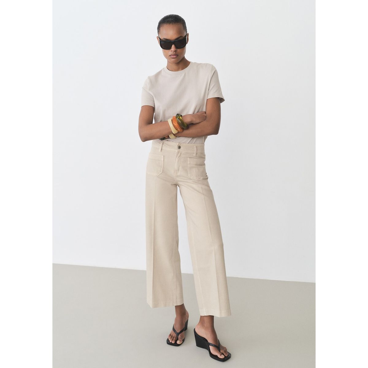 MANGO - Polo 100% Algodón Mujer Mango