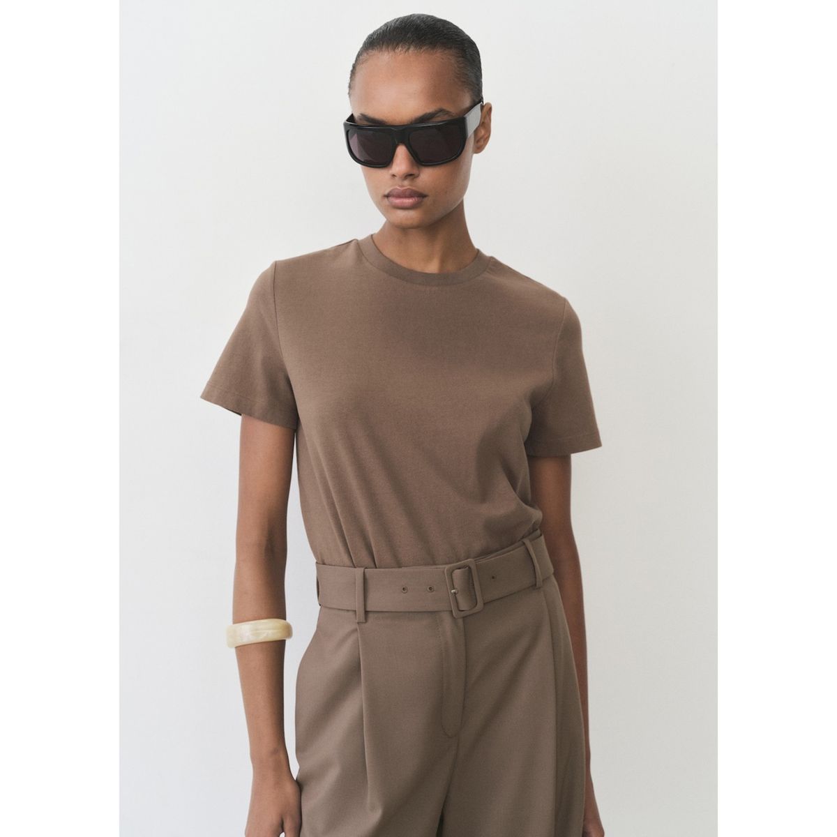 MANGO - Polo 100% Algodón Mujer Mango