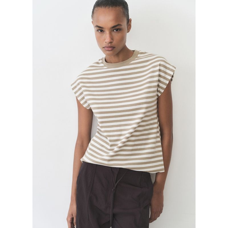 MANGO - Polo Algodón Mujer Mango