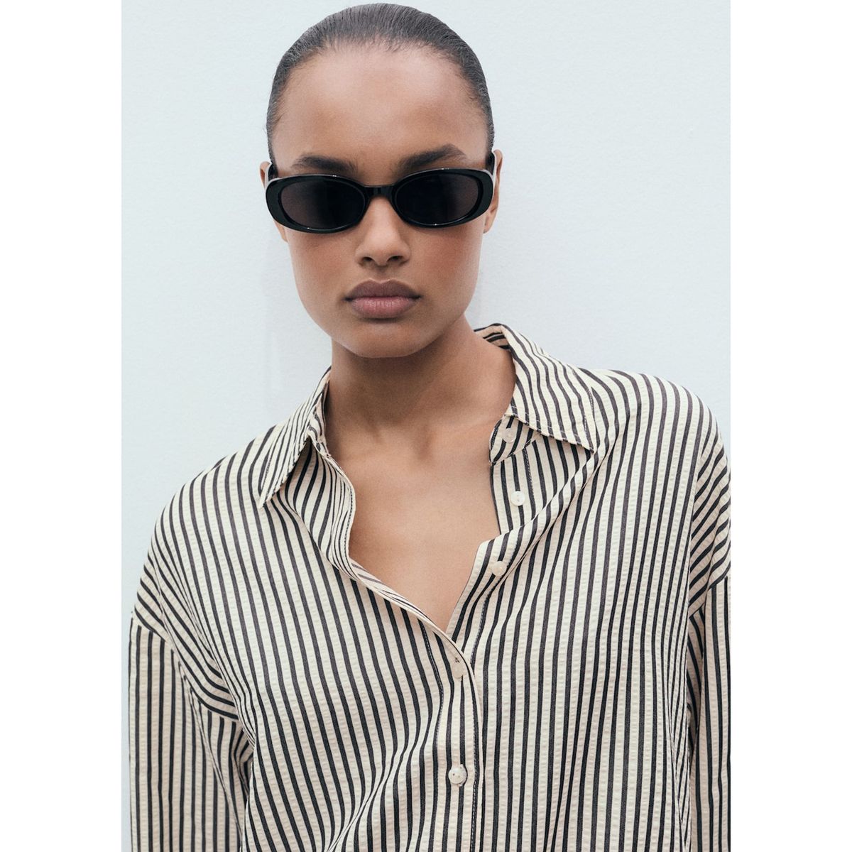 MANGO - Blusa Casual Mujer Mango