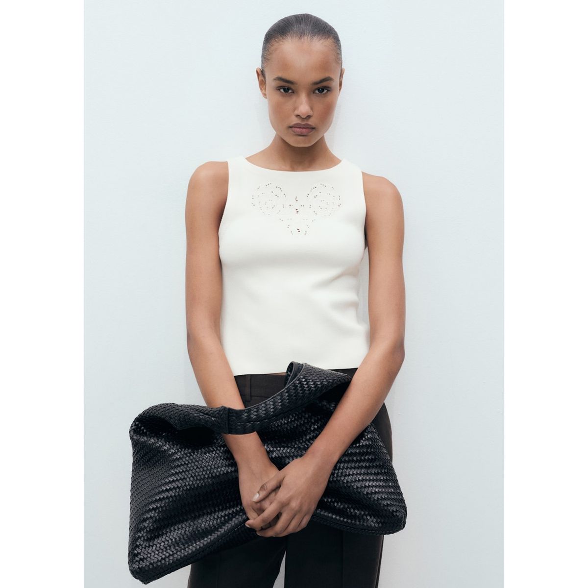 MANGO - Top Casual Mujer Mango