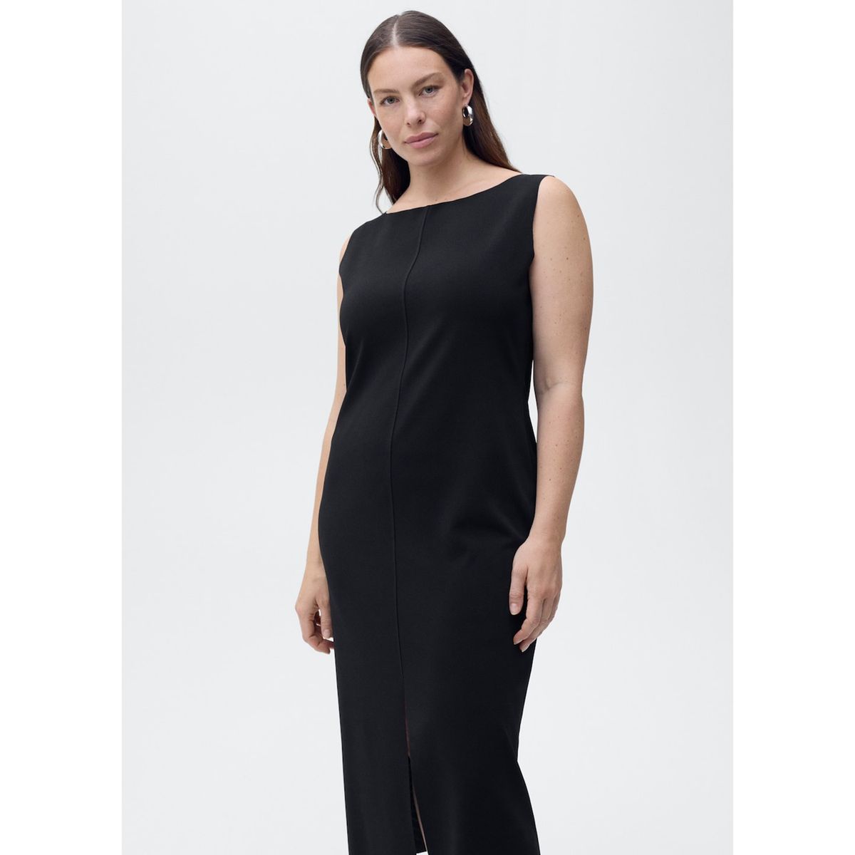 MANGO - Vestido Largo Casual Mujer Mango