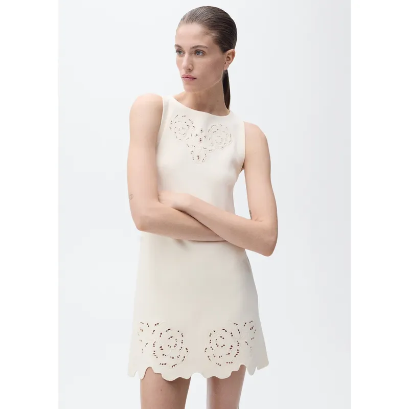 MANGO - Vestido Corto Casual Mujer Mango