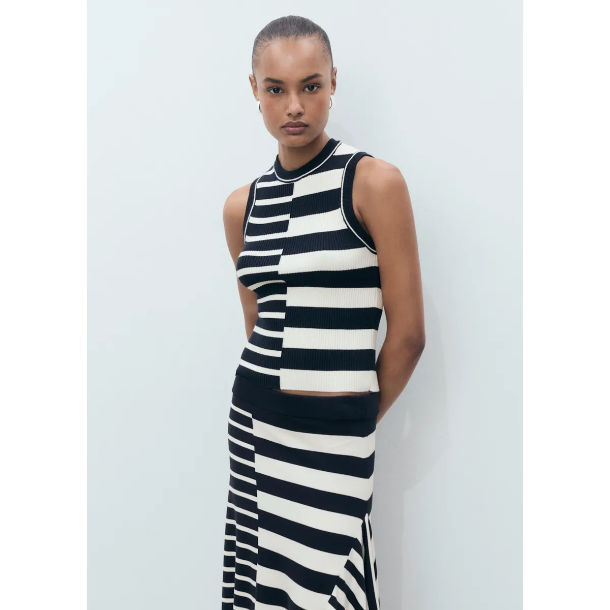 MANGO - Top Casual Mujer Mango