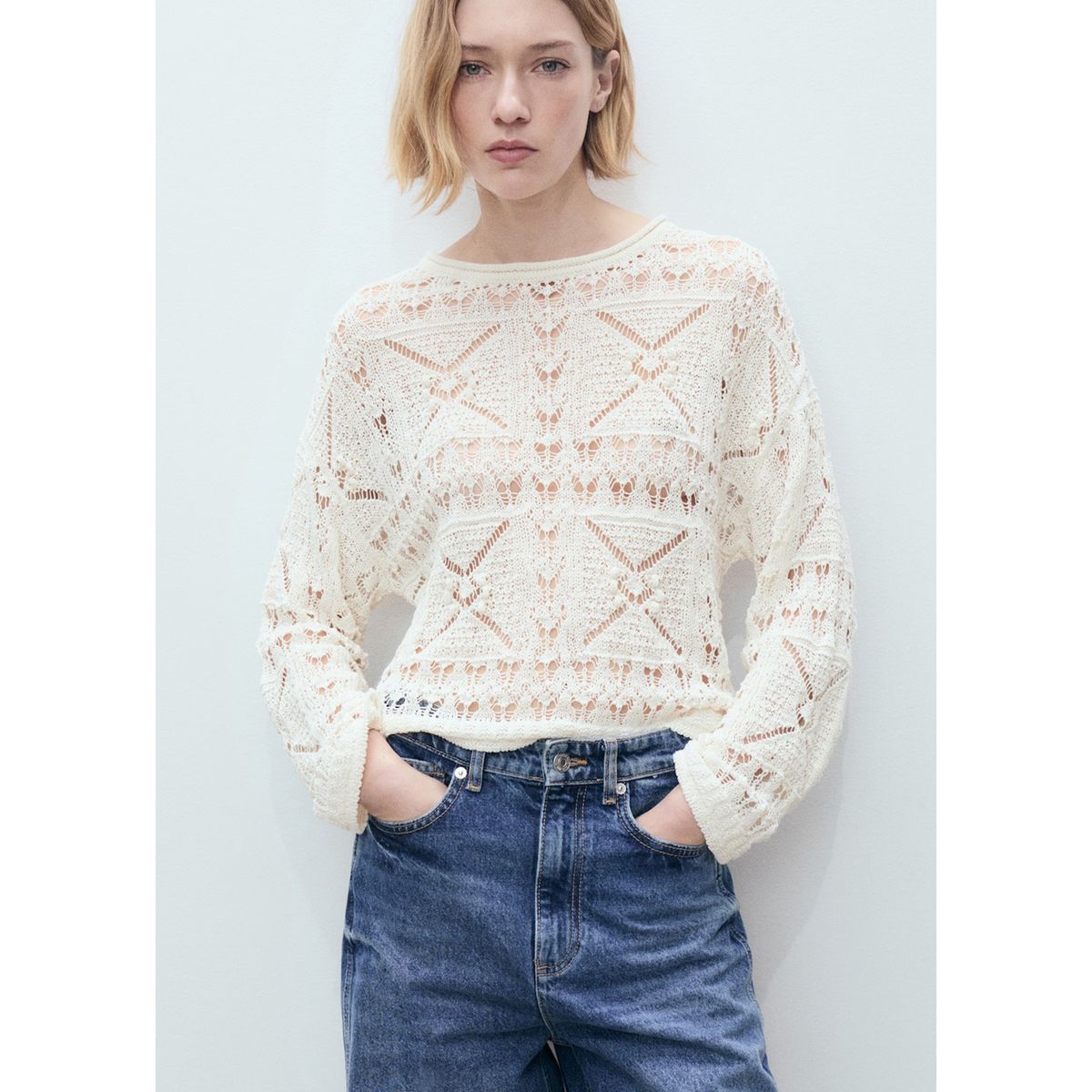 MANGO - Jersey Casual Mujer Mango