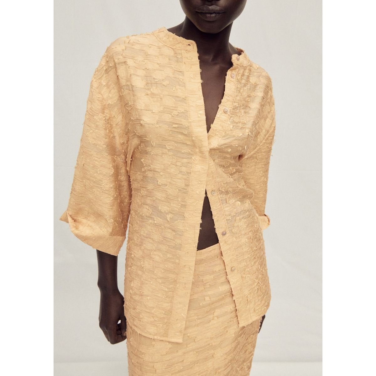 MANGO - Blusa Casual Mujer Mango