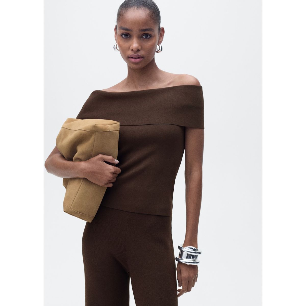 MANGO - Top Casual Mujer Mango