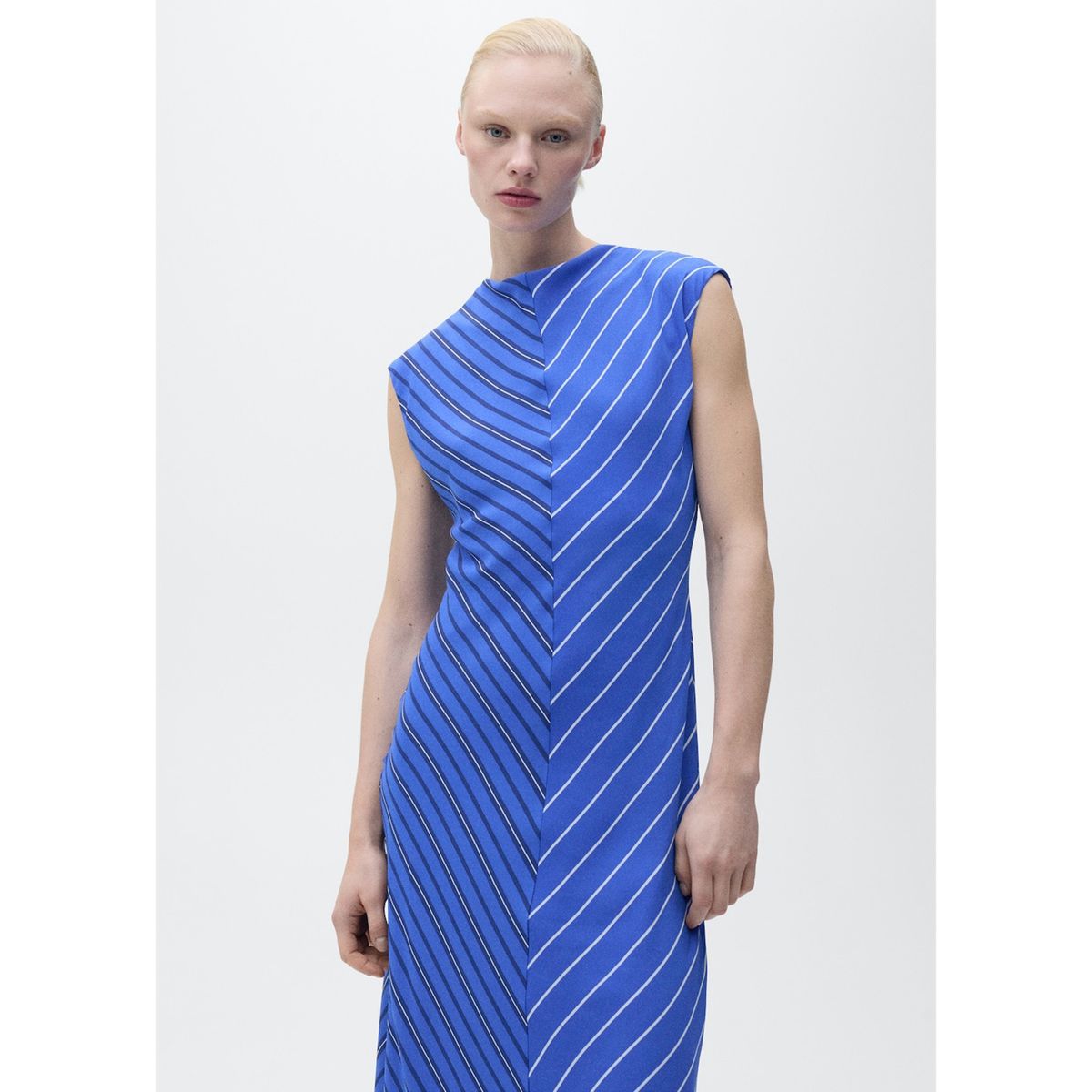 MANGO - Vestido Largo Casual Mujer Mango