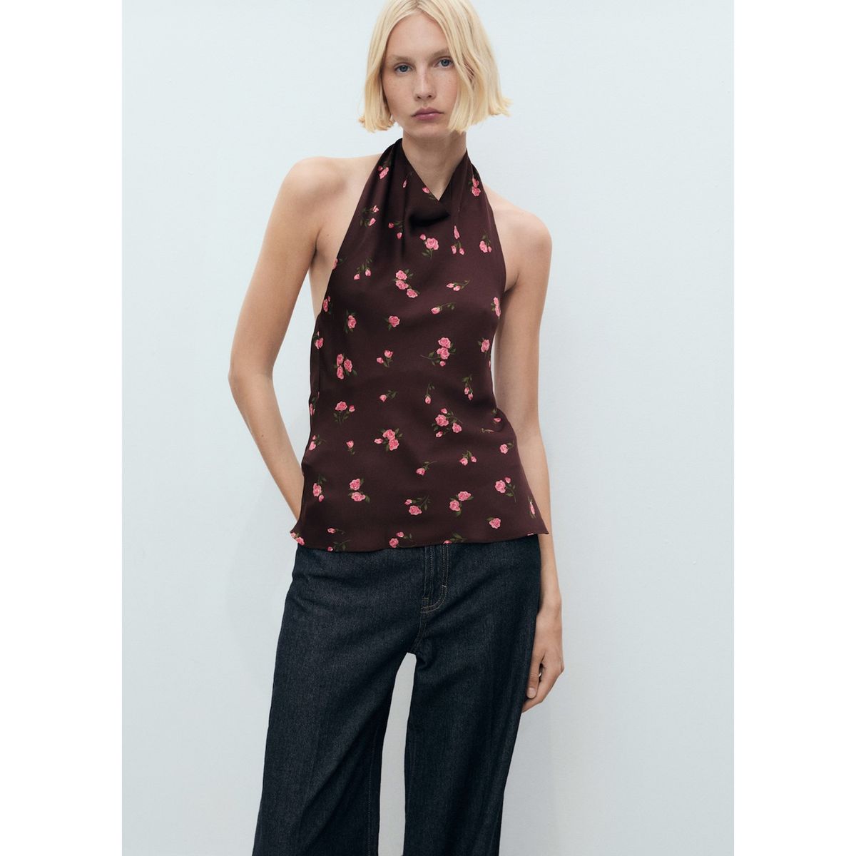 MANGO - Top Casual Mujer Mango