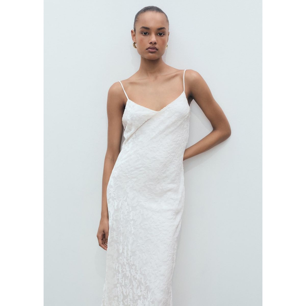 MANGO - Vestido Largo Casual Mujer Mango