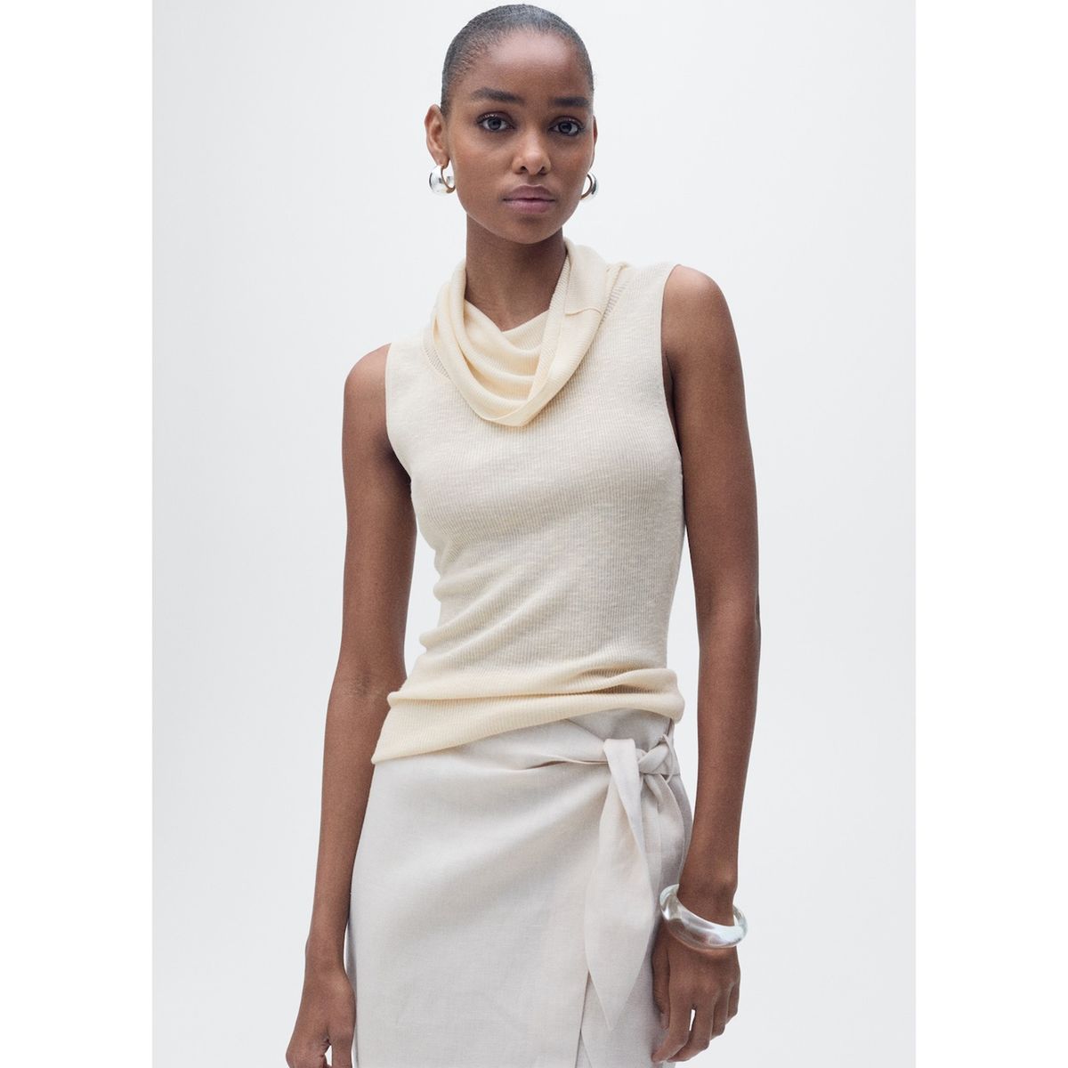 MANGO - Top Casual Mujer Mango