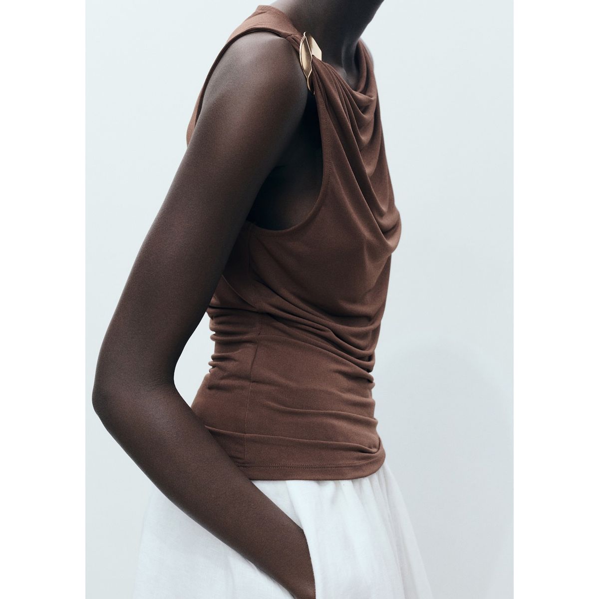 MANGO - Top Casual Mujer Mango