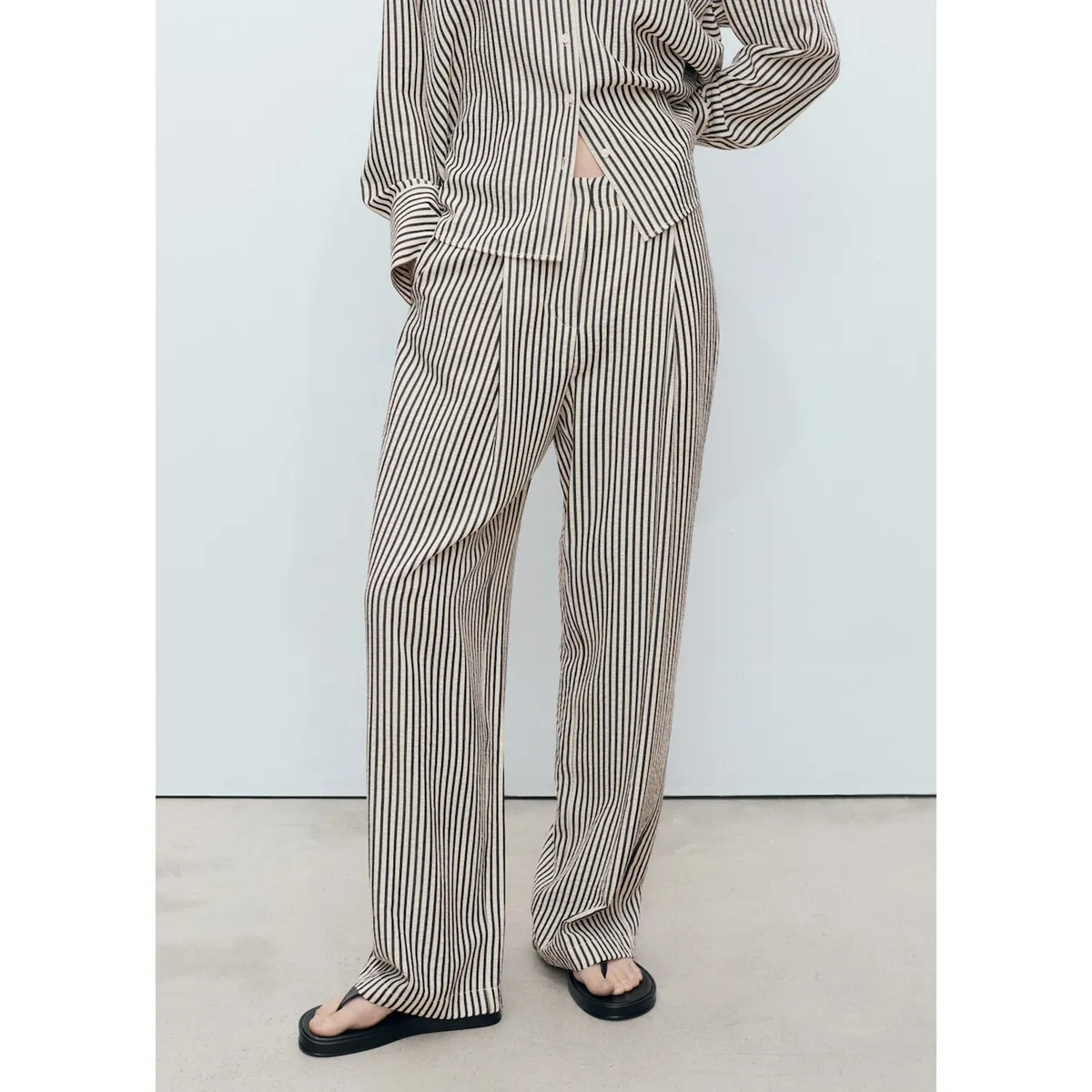 MANGO - Pantalón Casual Mujer Mango