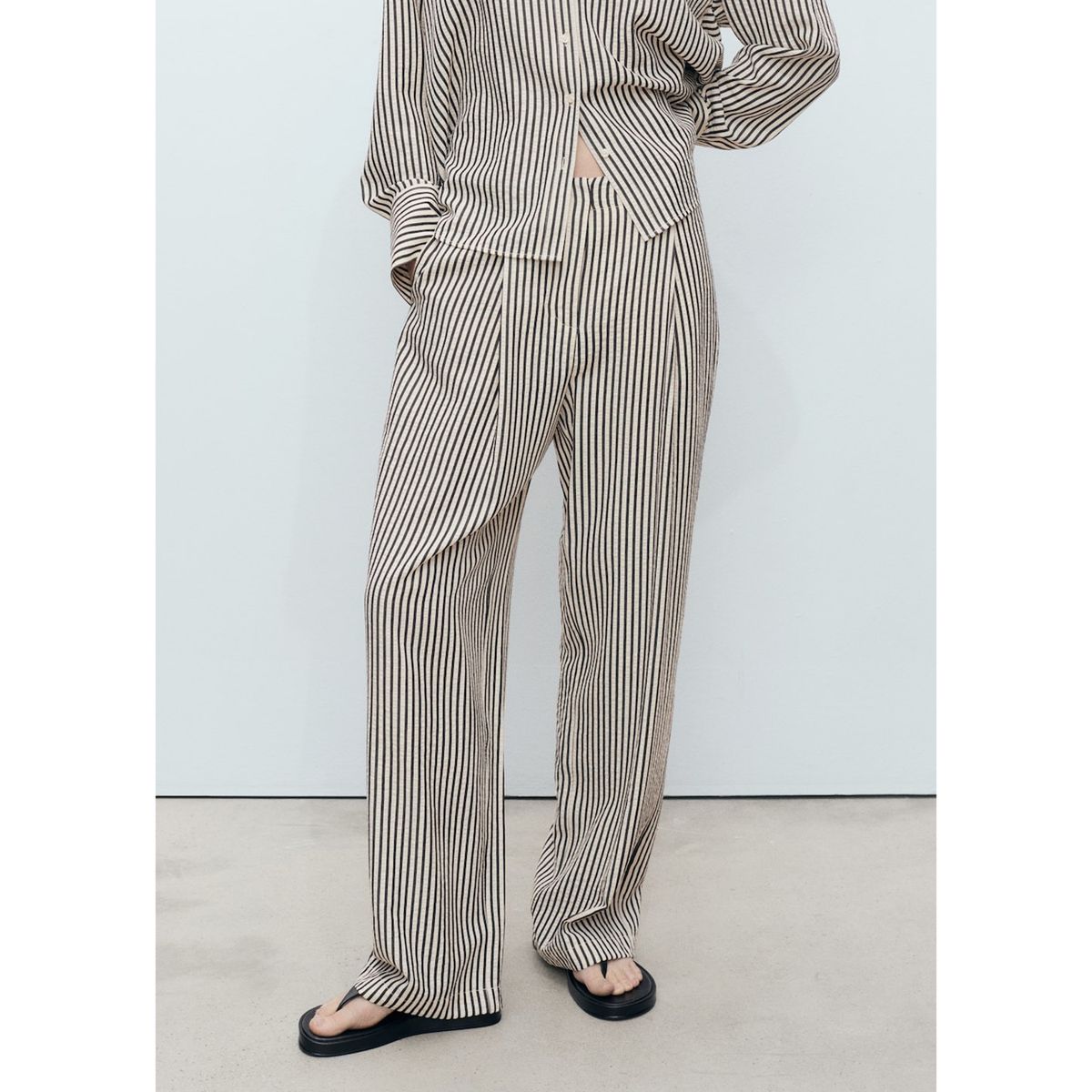 MANGO - Pantalón Casual Mujer Mango