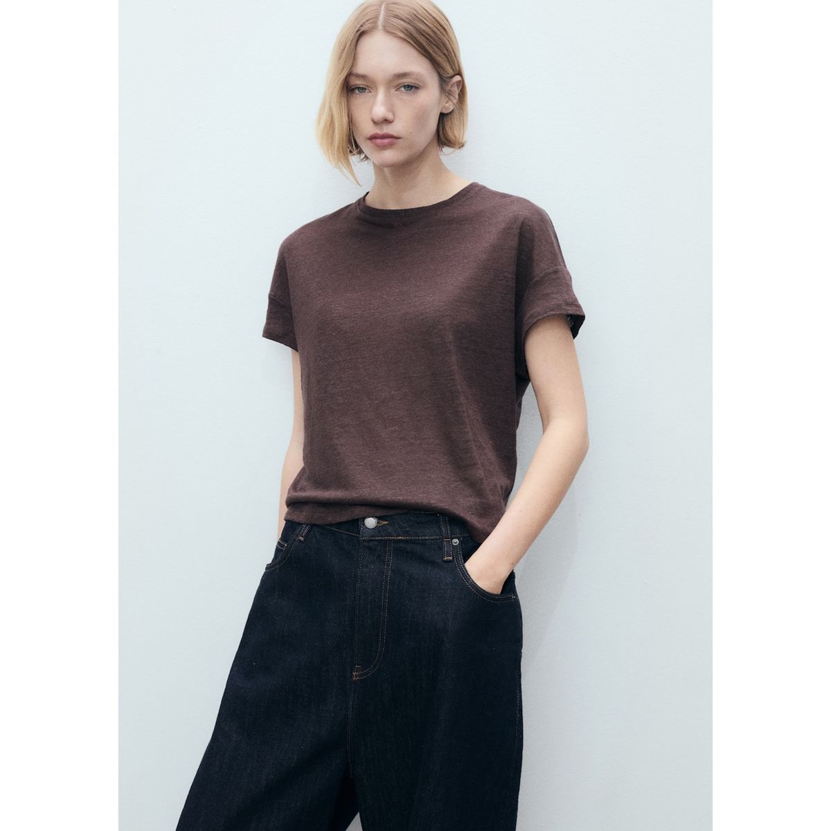 MANGO - Polo Manga Corta Mujer Mango