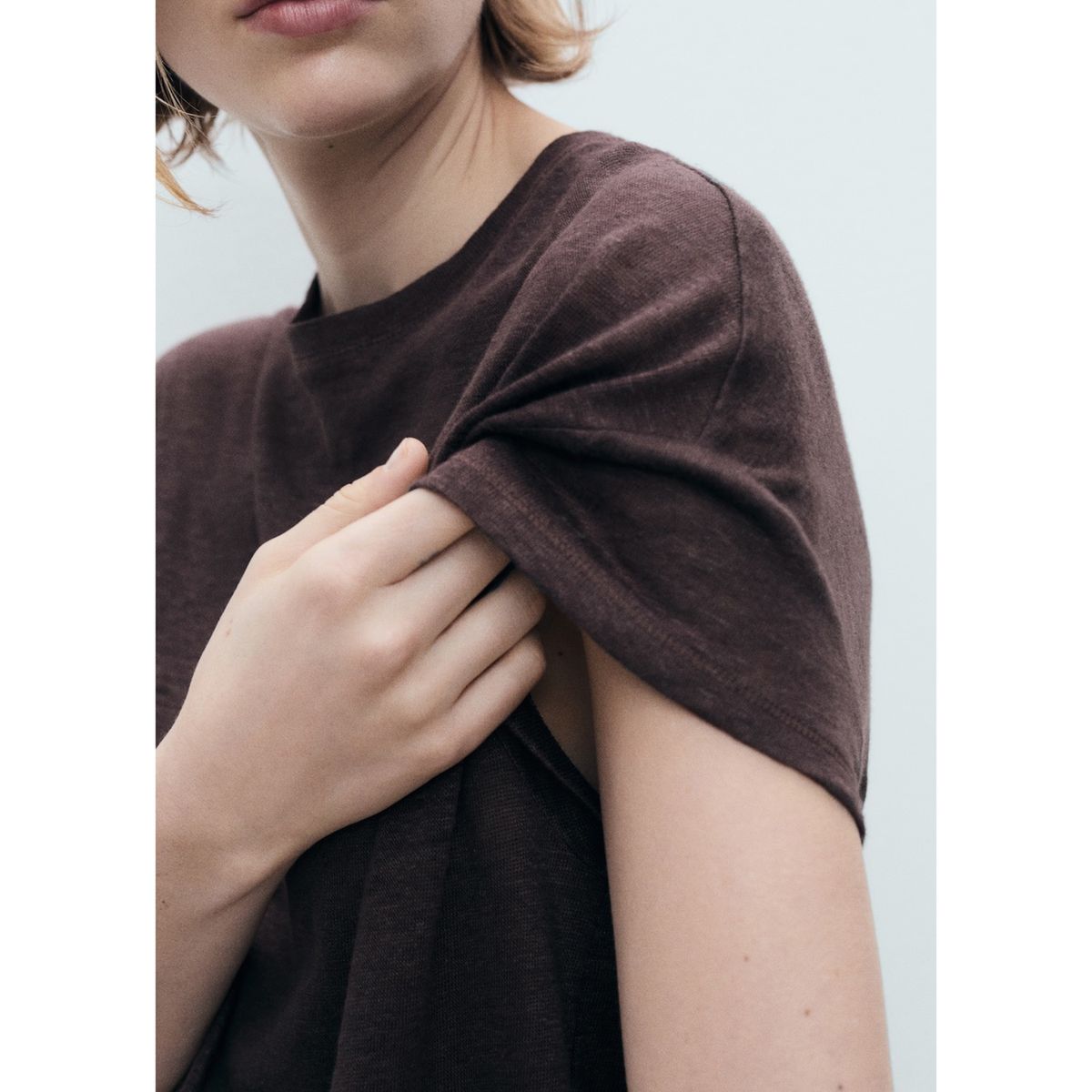 MANGO - Polo Manga Corta Mujer Mango