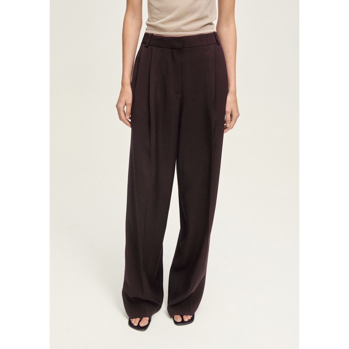 MANGO - Pantalón De Vestir Mujer Mango