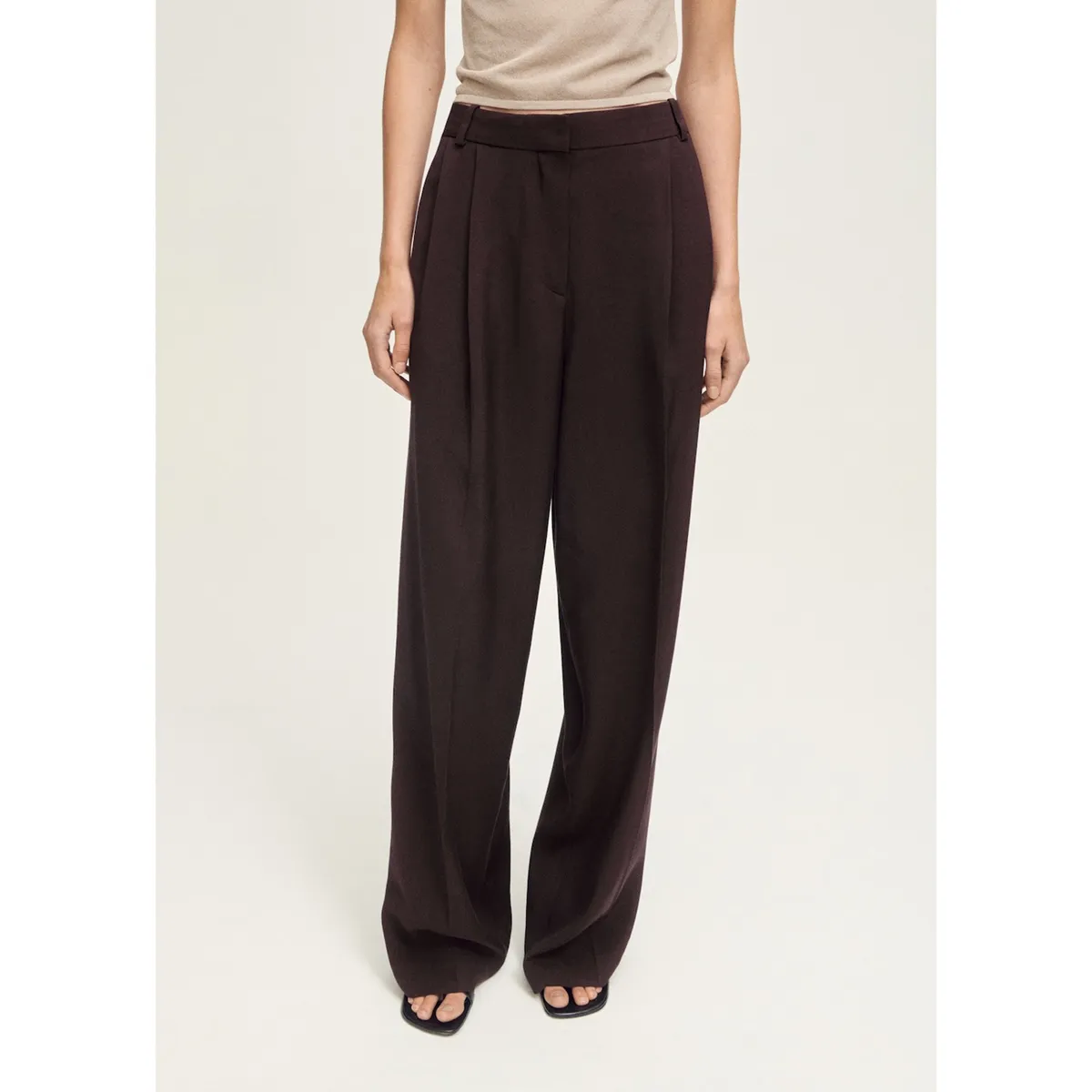 MANGO - Pantalón De Vestir Mujer Mango