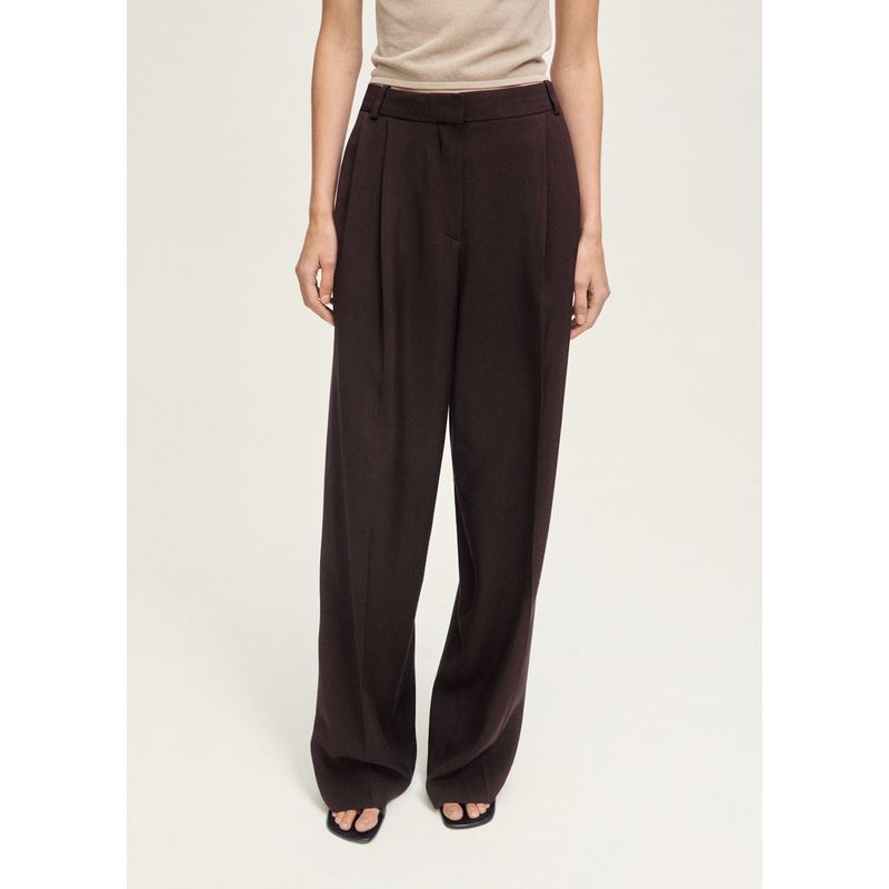 MANGO - Pantalón De Vestir Mujer Mango