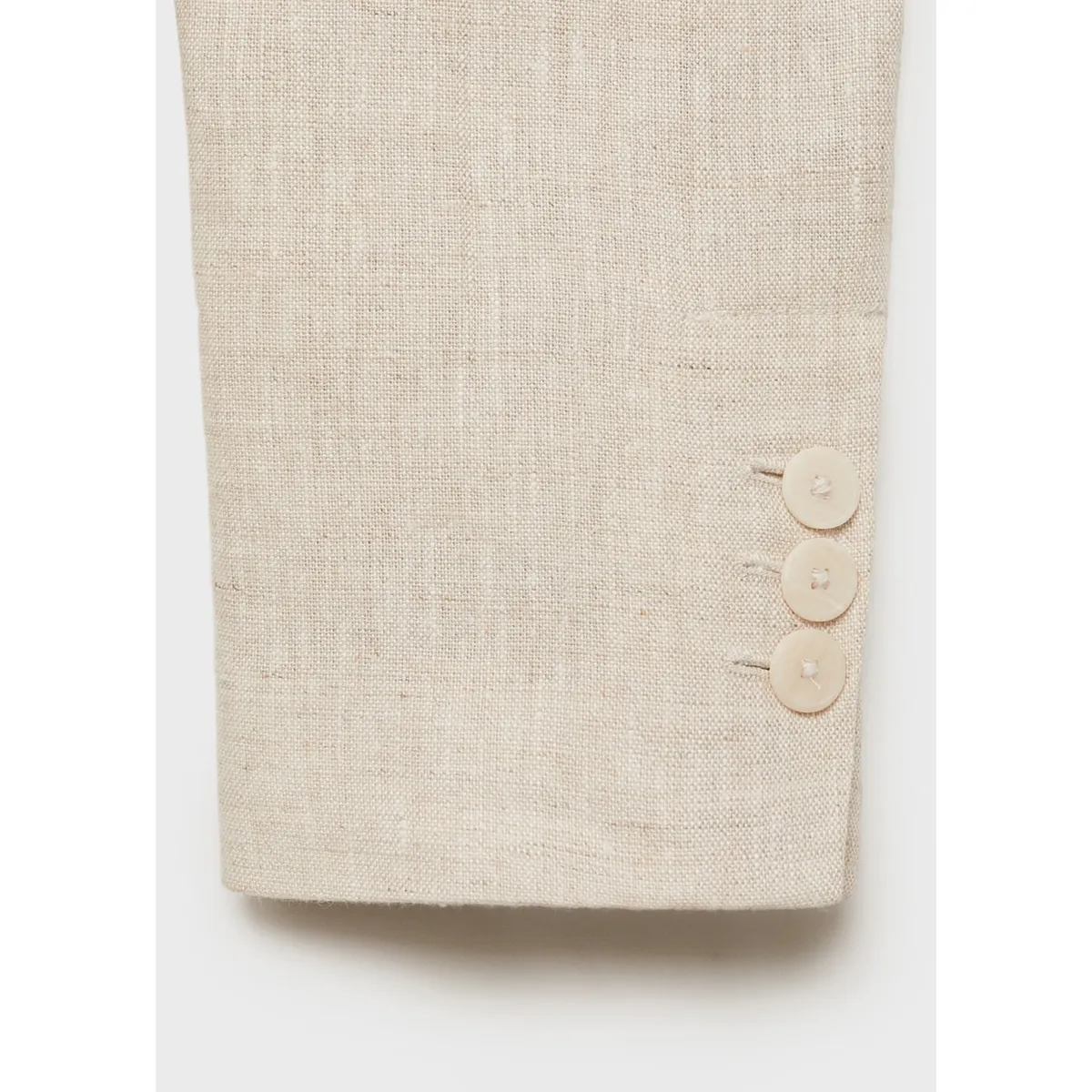 MANGO - Blazer 100% Lino Mujer Mango